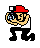 Sprite of T.J. Snapper from Rhythm Heaven
