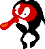 Sprite from Rhythm Tengoku (Arcade)