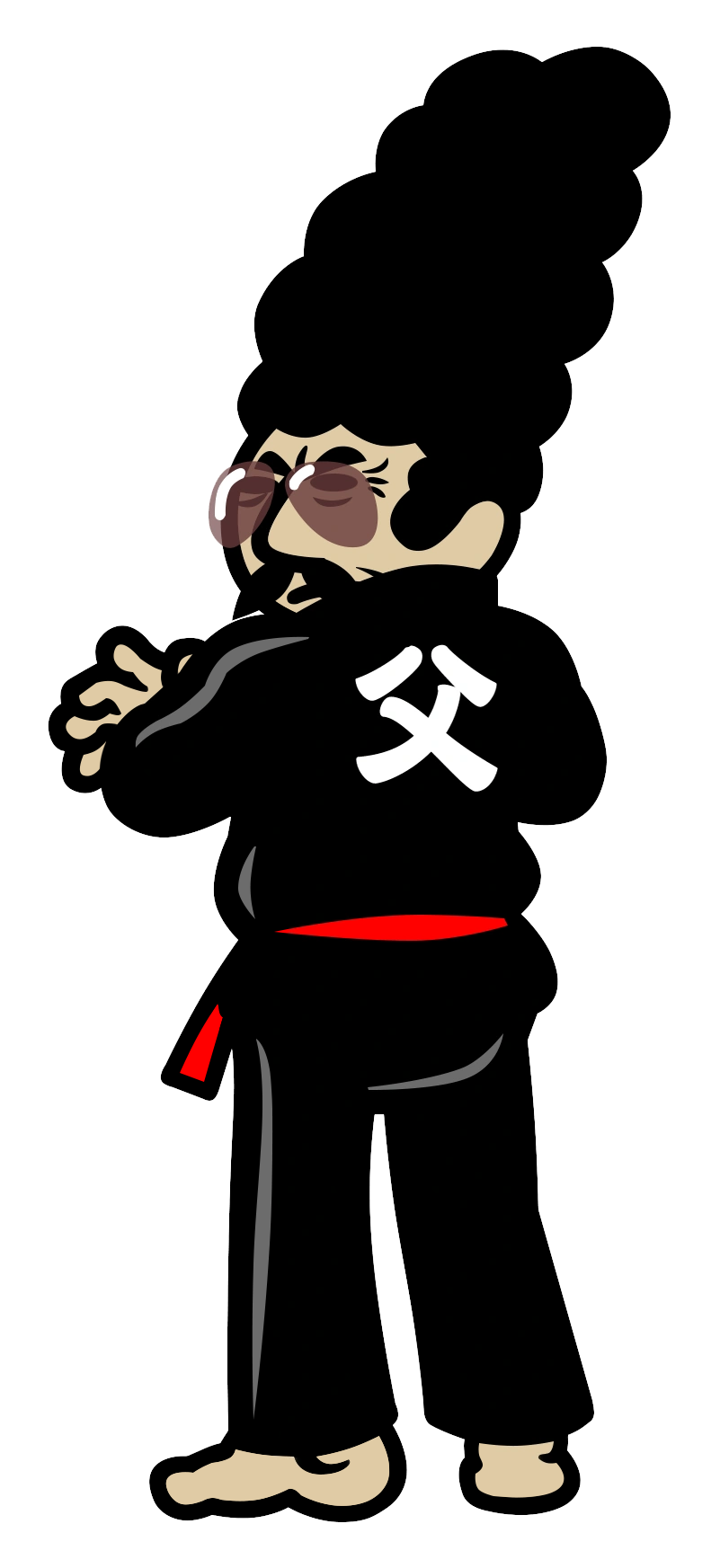 File:Artwork 3DS Karate Man Senior.png - Rhythm Heaven Wiki, the free ...