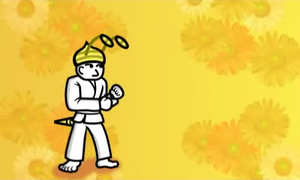 Screenshot 3DS Karate Man Returns! Honeybee Remix.png