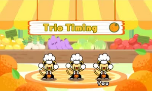 Screenshot 3DS The Clappy Trio 2 Citrus Remix.png