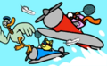 Cameo in Air Rally 2 from Rhythm Heaven Megamix'