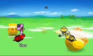 Screenshot 3DS Air Rally 2 Honeybee Remix.png