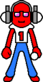 Sprite from Rhythm Tengoku (Arcade)
