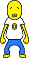 Sprite from Rhythm Tengoku (Arcade)