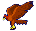 Sprite of Mister Eagle from Rhythm Heaven