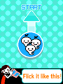 Cameo on the title screen in Rhythm Heaven