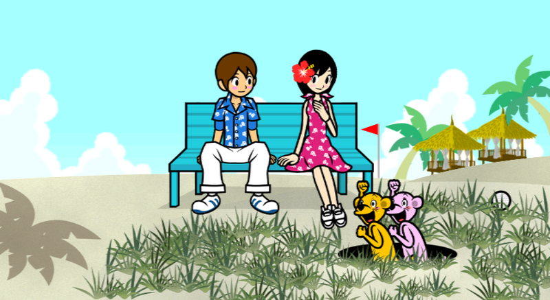 File:Screenshot Wii Double Date Remix 1.png