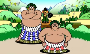 Screenshot 3DS Sumo Brothers Lush Remix.png