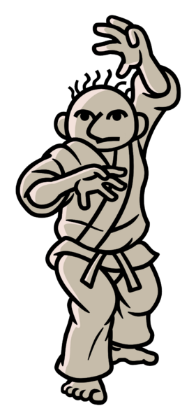 File:Artwork 3DS Karate Man.png